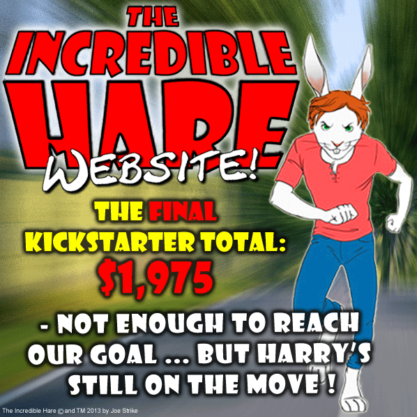 The Incredible Hare Kickstarter page is LIVE!